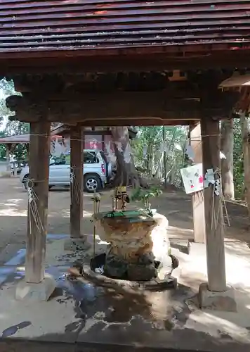 氷川女體神社の手水