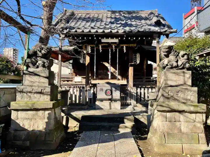 利田神社の本殿・本堂