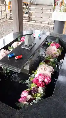 新琴似神社の手水舎