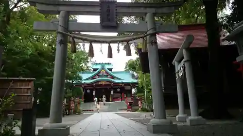 多摩川浅間神社の鳥居