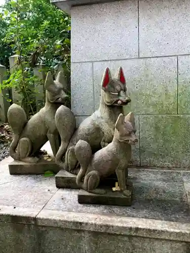 萩原神社の狛犬