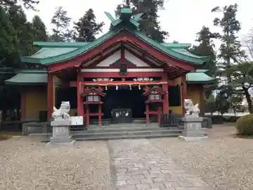 新橋浅間神社の本殿・本堂