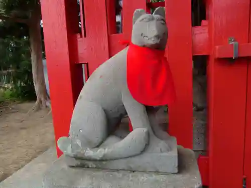 村山稲荷神社の狛犬