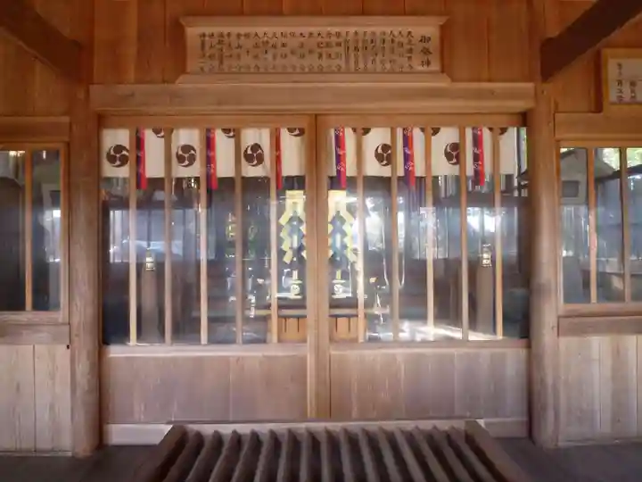 五ケ所神社の本殿・本堂