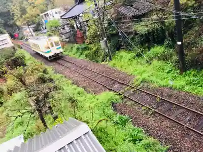 温泉神社の周辺