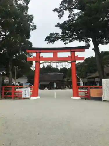 賀茂別雷神社（上賀茂神社）の鳥居