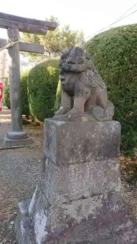 幸宮神社の狛犬