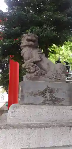 花園神社の狛犬