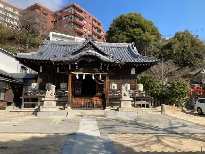 篠原嚴島神社の本殿・本堂
