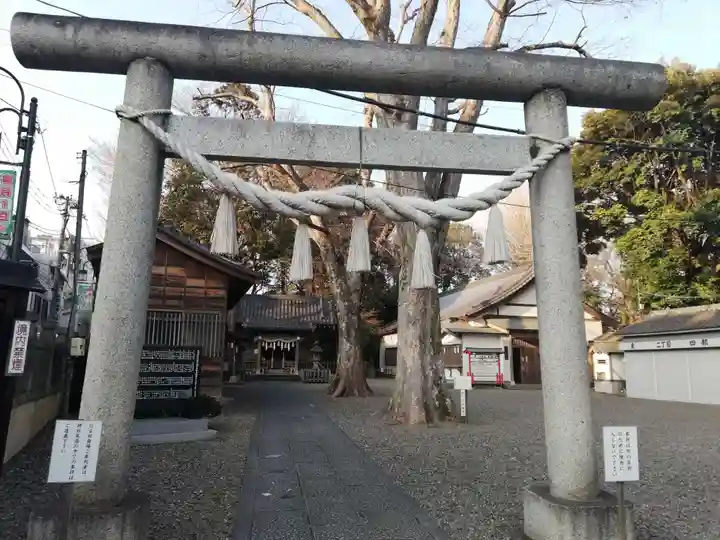 浅間神社の鳥居
