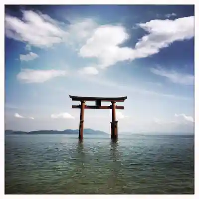白鬚神社の鳥居