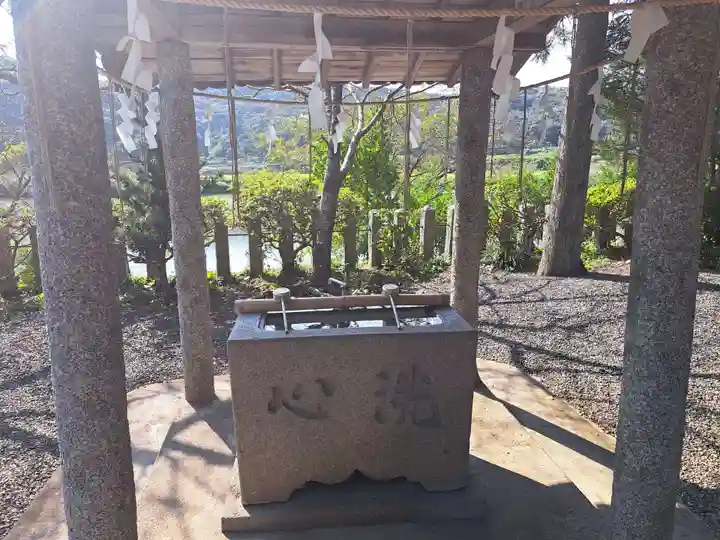 葛城神社妙見宮の手水舎
