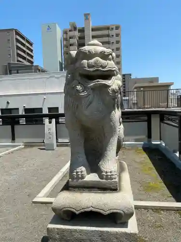 中野天満神社の狛犬