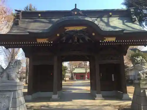 小野神社の山門・神門