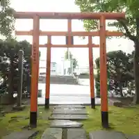 紀文稲荷神社の鳥居
