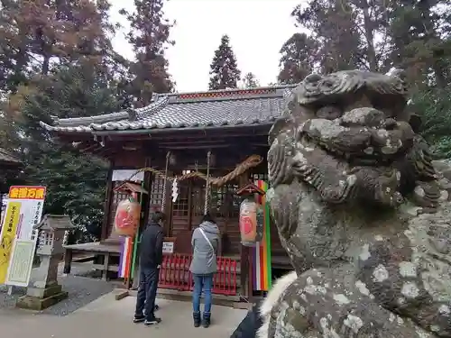 下野 星宮神社の狛犬