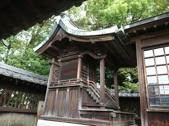 神明社(丹陽町九日市場)の本殿・本堂