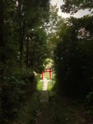 内出神社の鳥居