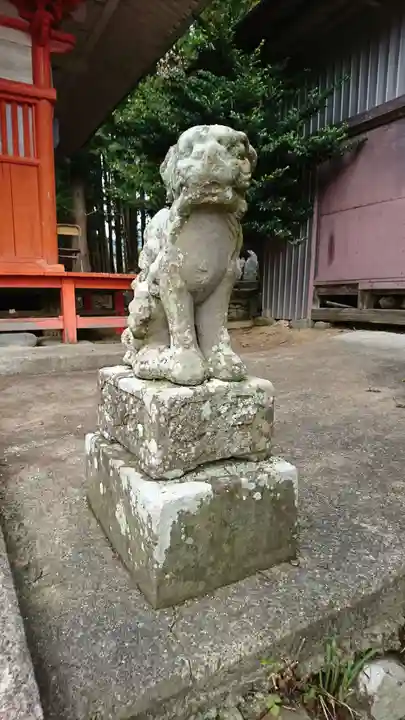 作楽神社の狛犬