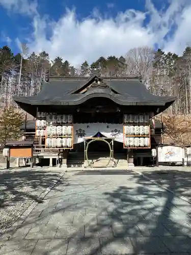 義經神社の本殿・本堂