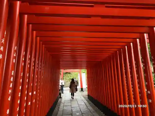 三光稲荷神社の鳥居