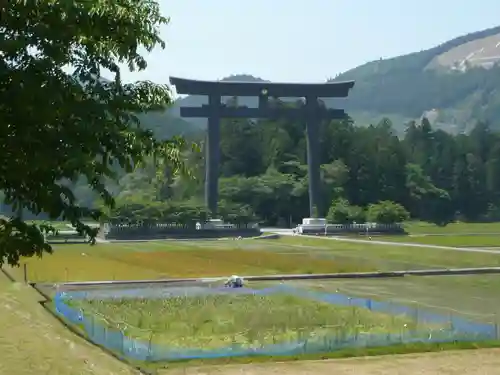 大斎原（熊野本宮大社旧社地）の鳥居