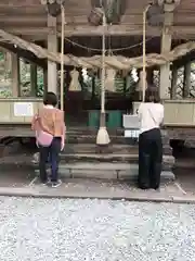 上色見熊野座神社の本殿