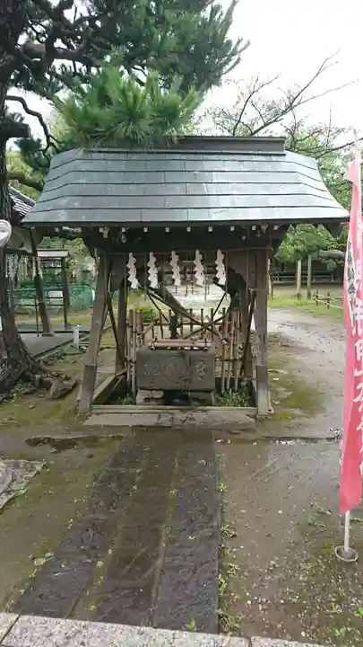 手児奈霊神堂の手水舎