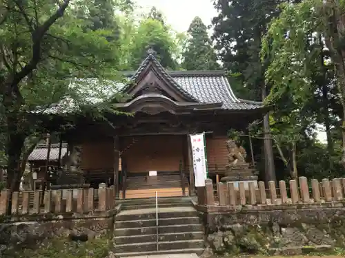 佐々牟志神社の本殿・本堂
