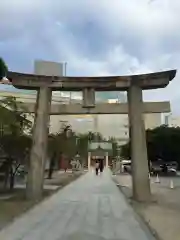 警固神社の鳥居