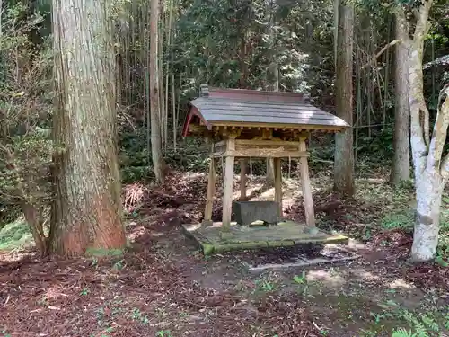 白山神社の手水舎