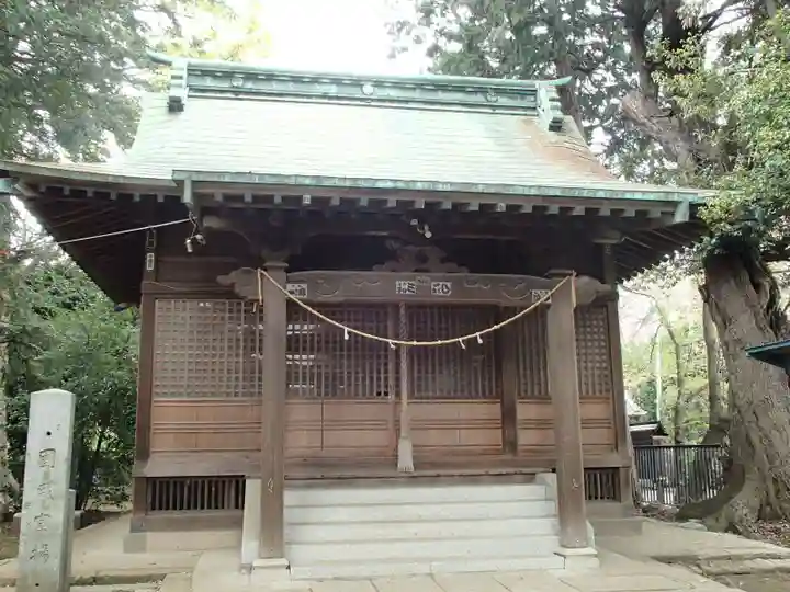 氷川社の本殿・本堂