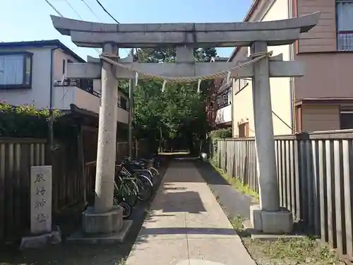 熊野神社の鳥居