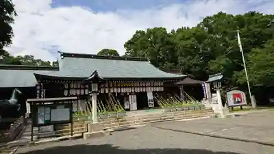 熊本縣護國神社の本殿・本堂