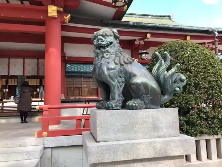 西宮神社の狛犬