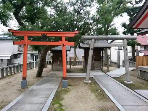 洲到止八幡宮の末社・摂社