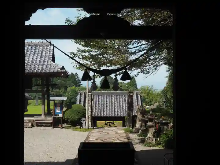 勘代寺の山門・神門