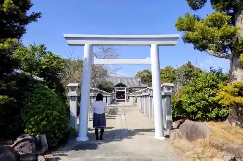 比佐豆知神社の鳥居