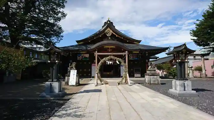 諏訪神社の本殿・本堂