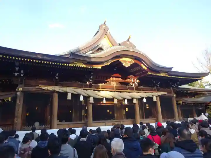 寒川神社の本殿・本堂