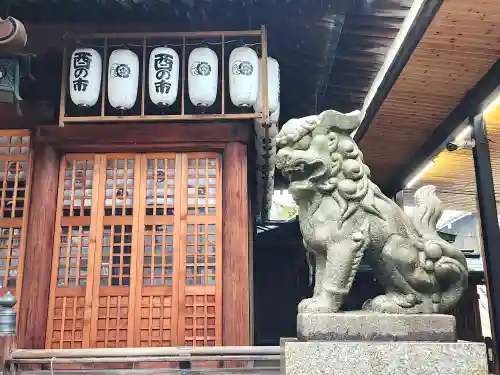 素盞男神社の狛犬