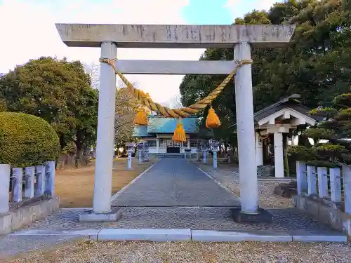 神明社（上細池神明社）の鳥居