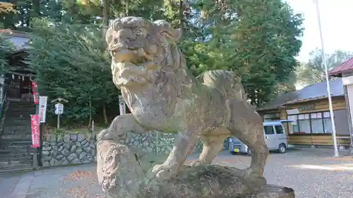 中野神社の狛犬