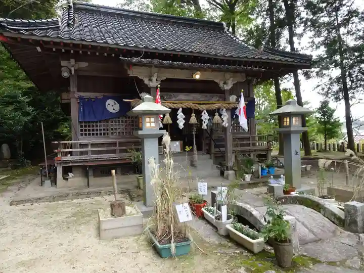 高祖神社の本殿・本堂