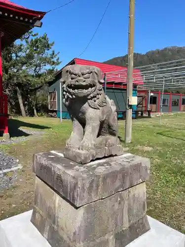 静狩稲荷神社の狛犬