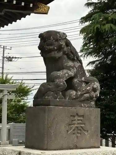 三保杉山神社の狛犬