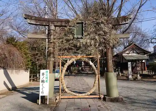 桐生天満宮の鳥居