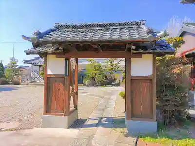 徳成寺の山門・神門