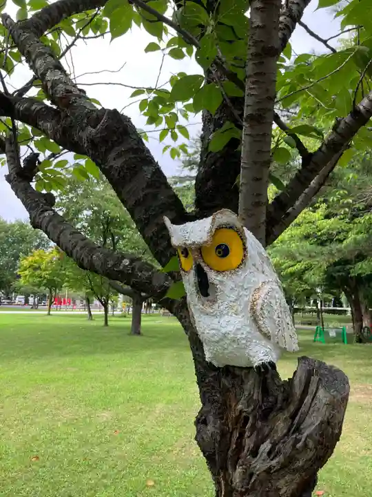 札幌護國神社の像