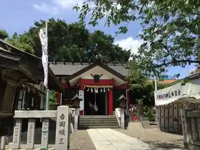 元郷氷川神社の本殿・本堂